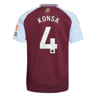 Camisa de time de futebol Aston Villa Ezri Konsa #4 Replicas 1º Equipamento 2024-25 Manga Curta